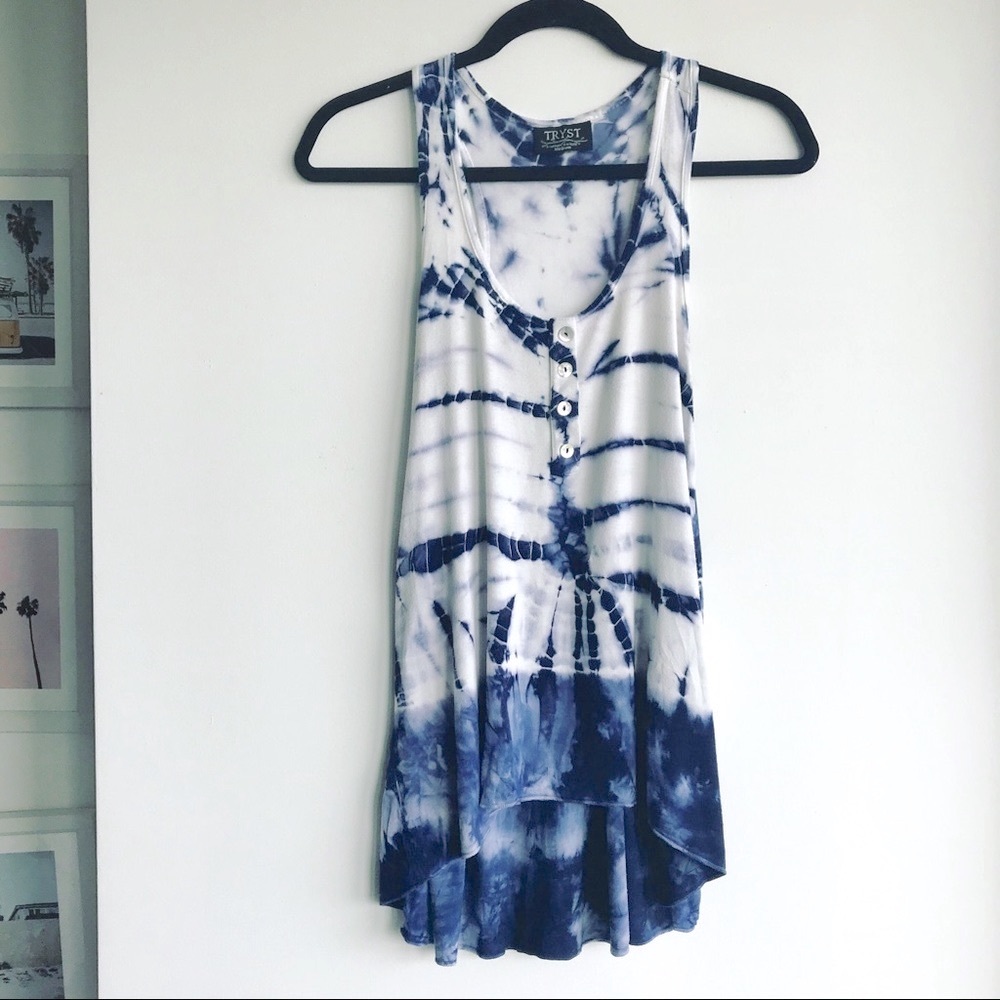 TRYST Tie-Dye Tank